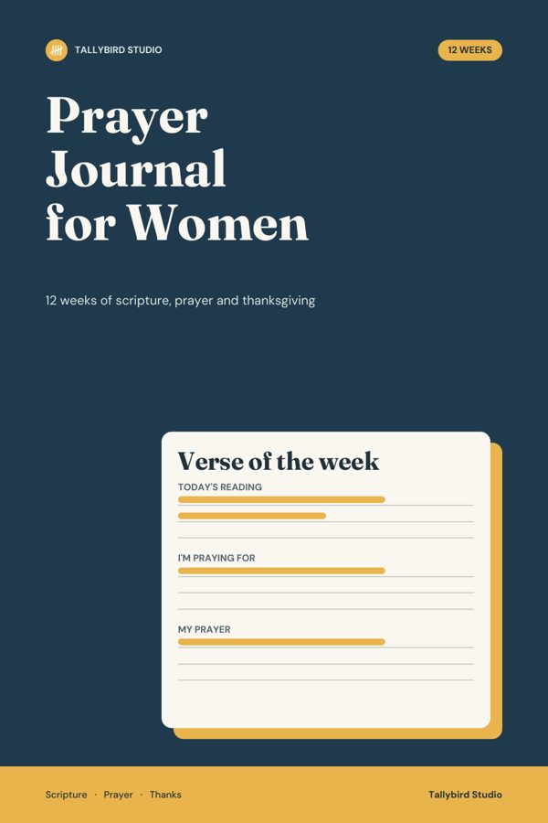 Prayer Journal for Women cover